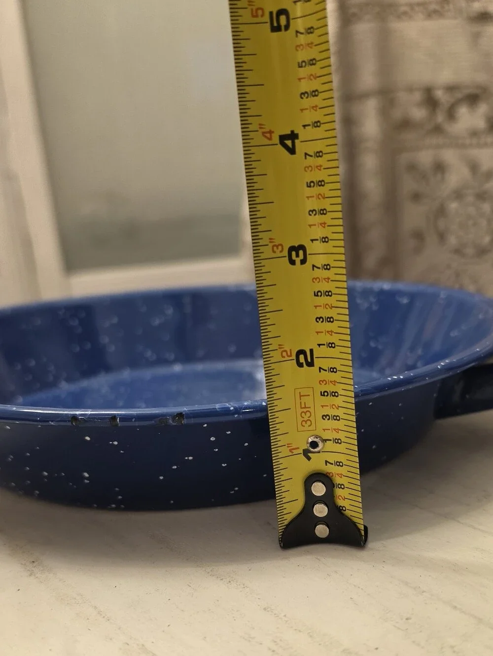 GSI Outdoors Blue Speckled Enamelware 9.5